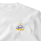 ャ'sサイケのUFO ワンポイントTシャツ