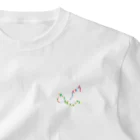 プリズモリイの箱のうねうねローソク足 One Point T-Shirt