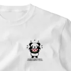 イラスト MONYAAT のパンダ！ズレてもぱんだズレぱんだちゃんnew ワンポイントTシャツ