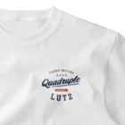 rd-T（フィギュアスケートデザイングッズ）のQuadruple Lutz ワンポイントTシャツ