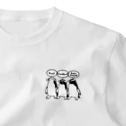 きゅう🐧イラストレーターのユーディプテス属のペンギンたち1 One Point T-Shirt