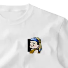 くまとむっち🦦のしんじゅな赤ちゃん(ロゴなし) ワンポイントTシャツ