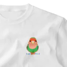 小桜森のコザクラインコ（ノーマル） ワンポイントTシャツ