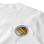 猫と釣り人のハルマキ_KC_SA One Point T-Shirt