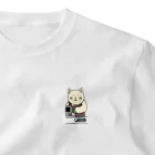 ＋Whimsyのレジねこ ワンポイントTシャツ