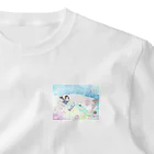 りとるたまの自由な心 ワンポイントTシャツ