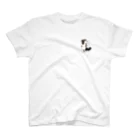 犬甘ちゃんの杜のコリーのメリちゃん ワンポイントTシャツ
