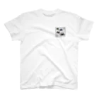 猫と釣り人のISOGANI_C One Point T-Shirt