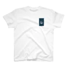 satoharuの千鳥と青海波(白抜き） One Point T-Shirt