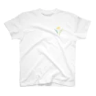 ampluieのrakugaki flower One Point T-Shirt