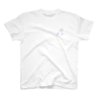 ampluieのらくがきフラワー ワンポイントTシャツ