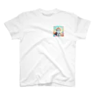 chan-takehaniの純粋な花開きふわふわの子猫 One Point T-Shirt