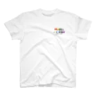 zo_shanのミニミニ大集合(カラフルver) ワンポイントTシャツ