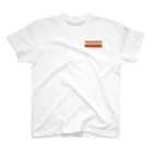 レールファン&スピリチュアルアイテムショップの古い鉄道カラー風デザイン　気動車 One Point T-Shirt