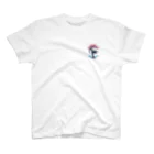 Yutaka_Hのハイキック背景桜Tシャツ One Point T-Shirt