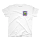 ええがぁSUZURI支店の飛び出せくまじろう One Point T-Shirt