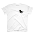 宇野のお店の黒猫ちゃん One Point T-Shirt