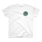 楽猫楽描しげ屋の折鶴ロゴ One Point T-Shirt