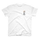 nekomataのIKANAI ワンポイントTシャツ One Point T-Shirt