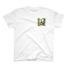 powerful777のピクニックパンダ One Point T-Shirt