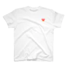 エレファント先生と虹色こどもたちの虹色ハート One Point T-Shirt