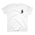 toroのクロクマ　ワンポイントTシャツ　通常ver One Point T-Shirt