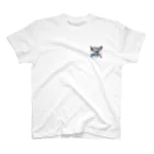 CHIBE86の現実と夢の狭間　サイケ ワンポイントTシャツ