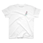 塩胡椒の着物の女の子 One Point T-Shirt