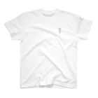 青木たつやの「あおき展」のTシャツ(花傘) One Point T-Shirt