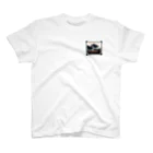 天明裕司の霧の中の静寂な山々 One Point T-Shirt