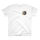 Kaleido Gerdenの芸術的に描かれたネコ様 One Point T-Shirt