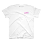 PRONEET SHOP ﾃﾞｼﾞﾀﾙ支店の労働をスキップ▶│ pink ワンポイントTシャツ