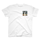 OTIRUBUTUBUTUのラプトルvsロボットライオン One Point T-Shirt