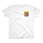 ハピモコのプードル&チワワちゃん One Point T-Shirt