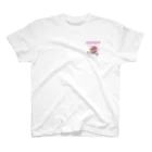 I Korea UのI KOREA U ふわふわピンク One Point T-Shirt