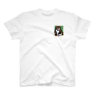 Ppit8のどっしりかまえる猫ちゃん One Point T-Shirt