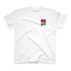 シマエナガが好きな人。のシマエナガ　ネオンシルエット One Point T-Shirt