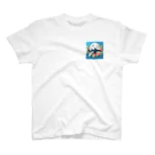 ココナッツアイランド©️のジンベイザメ One Point T-Shirt