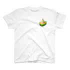 かるるんショップのメロンと生クリームとさくらんぼ One Point T-Shirt