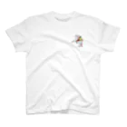 The GrandpaのThe Grandpa on a unicorn One Point T-Shirt