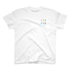 .（ドット）喫茶のドット絵ソーダ（DOT SODA） One Point T-Shirt