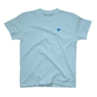 青夜展@Se-ya ASMRの左っぱいに「青ダイヤ」 One Point T-Shirt
