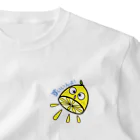 有限会社ケイデザインのすっぱい広島弁レモン ワンポイントTシャツ