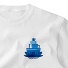 Teal Blue CoffeeのDo the dishes ワンポイントTシャツ