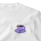 Teal Blue CoffeeのHideaway ワンポイントTシャツ