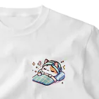 りのショップのゆるかわネコグッズ ワンポイントTシャツ