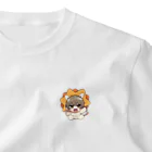 ししどの癒しゲームチャンネルのししライオンのTシャツ One Point T-Shirt