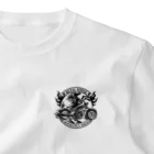 METAL HORSE 金属の馬のMETAL HORSE 馬トライバル One Point T-Shirt