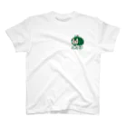 TOSHINORI-MORIのグリと小鳥（グリーン） ワンポイントTシャツ