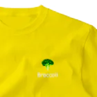 vegetable115のブロッコリー ワンポイントTシャツ